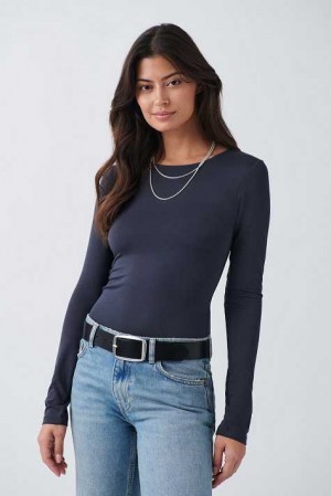 Women Gina Tricot Soft Touch Sweaters Beige | 45HPAIKBR