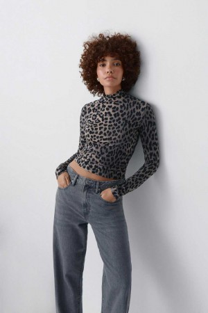 Women Gina Tricot Soft Touch Sweaters Brown | 03JNDUGCY