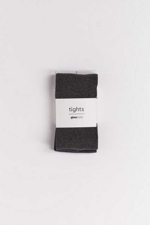 Women Gina Tricot Tights Trousers Grey | 20KJHLGMD